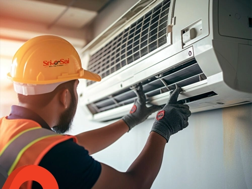 Wall-mounted AC unit