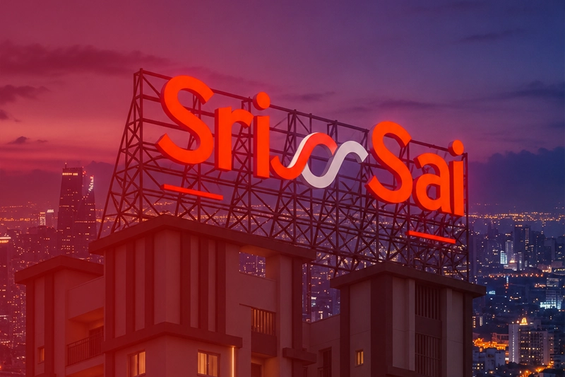 Illuminated LED open sign