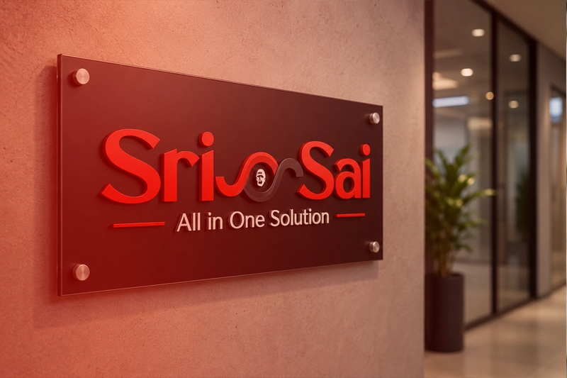 Engraved shop name board